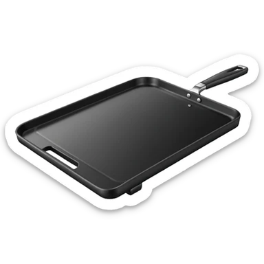 Plancha negra ahestetic sticker