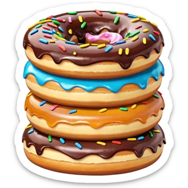 Donuts  sticker