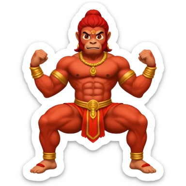 Hanuman ji sticker
