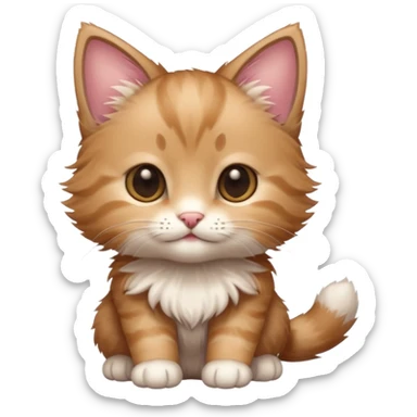 Kitten sticker