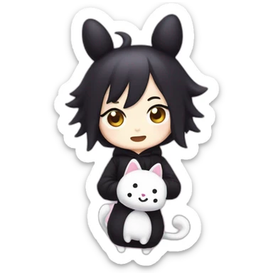 Kuromi Sanrio sticker