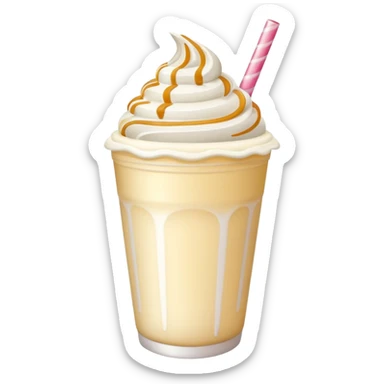 Milkshake takeaway  sticker