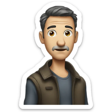 Man of steal rat sticker