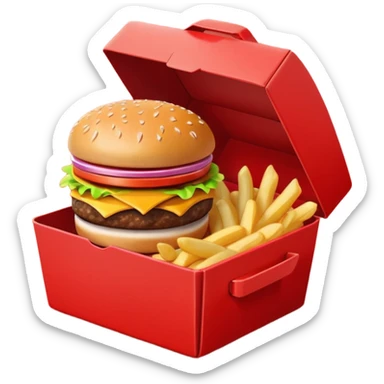 Happy meal sticker