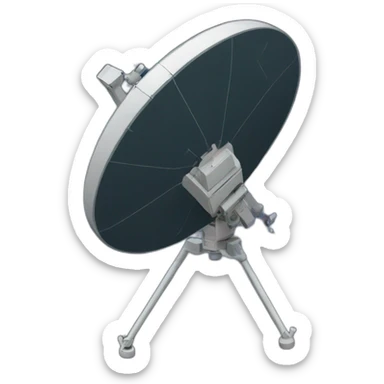 satelite receiver sticker