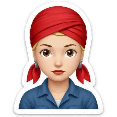 rosie the riveter sticker