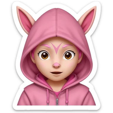 Disney labubu sticker