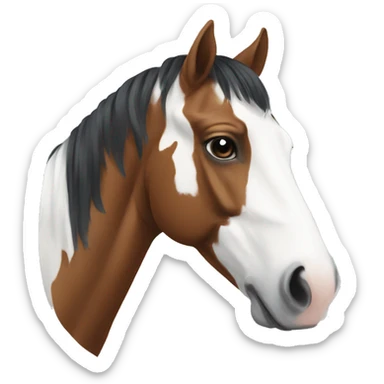 Paint horse  sticker