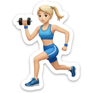 Workout  sticker