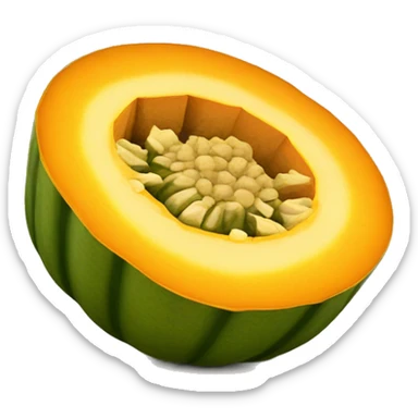 Buttercup squash sticker