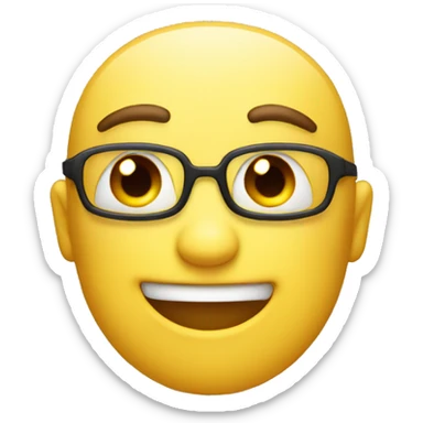 Air, there is a smiling face sticker