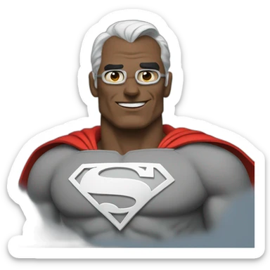 Superman viejo sticker