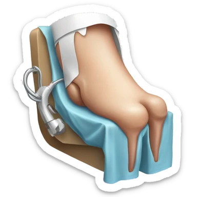 Knee surgery  sticker
