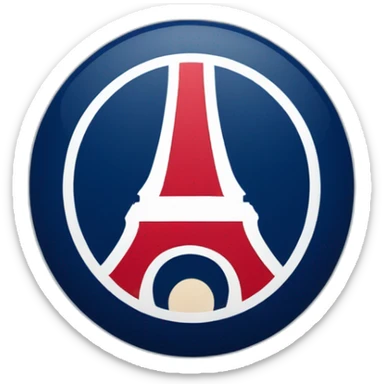 Paris saint germain logo sticker