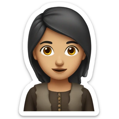 Armenian girl sticker