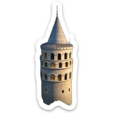 The Galata Tower sticker