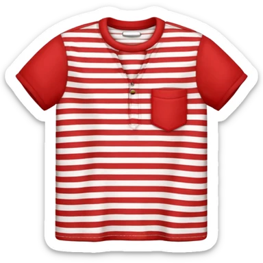 striped shirt, just the shirt sticker