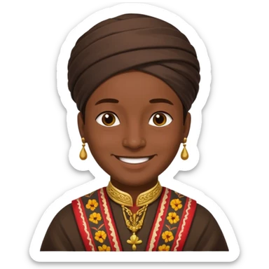 georgian person tbilisi sticker