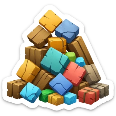 raw materials sticker