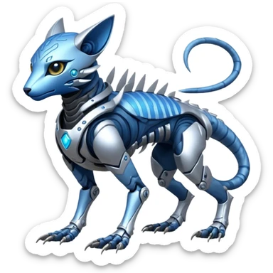 Modern Vernid-Trico-species by LiLaiRa full body sticker