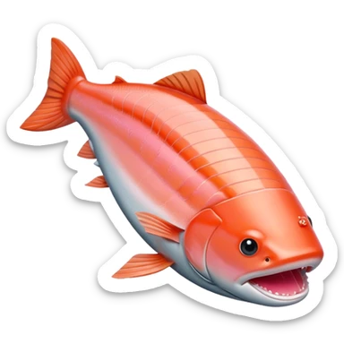 salmon sticker