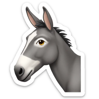 donkey sticker