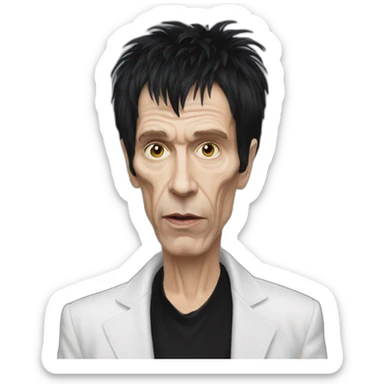 Lux Interior sticker