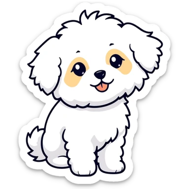Bichon Frisé sticker