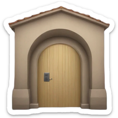 Porta de sala  sticker