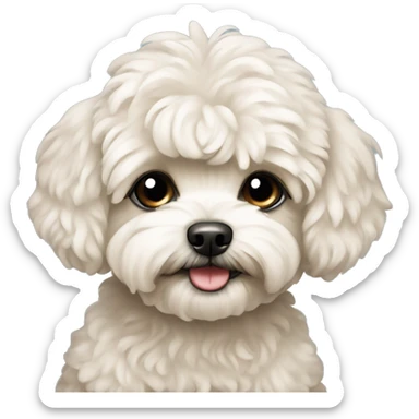 Maltipoo sticker