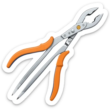 bent nose Pliers sticker