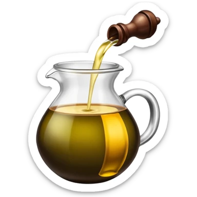 coffee blend infused olive oil sticker