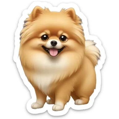 Pomeranian sticker