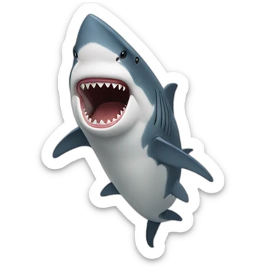 shark podcast sticker