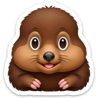 Mole sticker