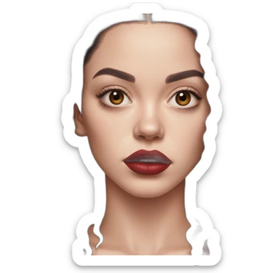 sabrina claudio as a killer sticker