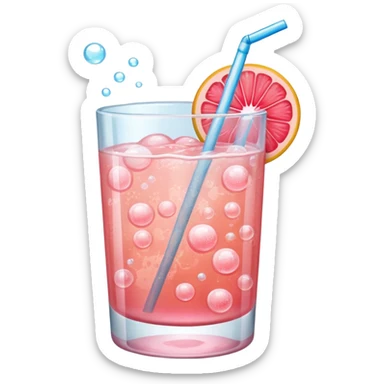 Ice grapefruit ade sticker