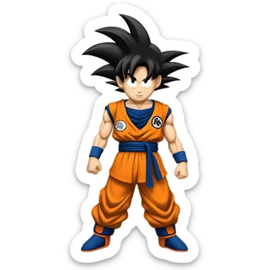 Goku sticker