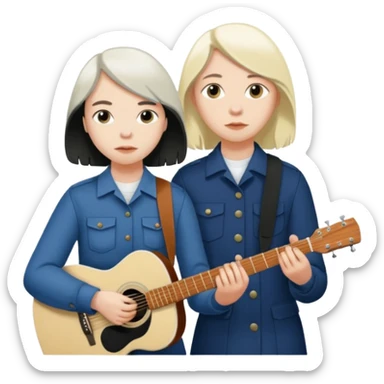Boygenius Phoebe Bridgers Julien Baker Lucy Dacus The Record sticker
