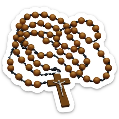 Rosary sticker