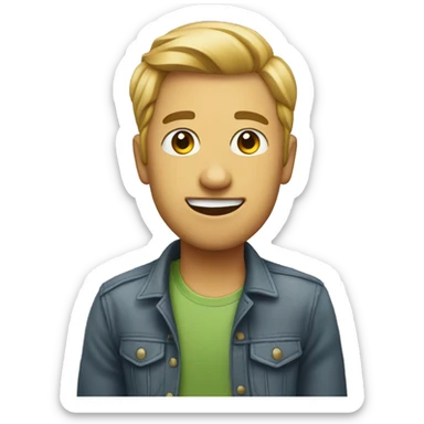 somebody taking phot sticker