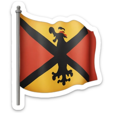 1940 Germany flag sticker