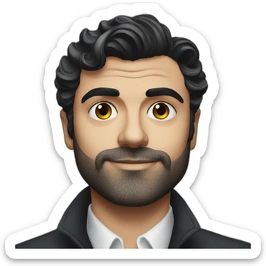 oscar isaac sticker