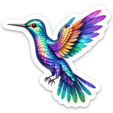 Colibri sticker