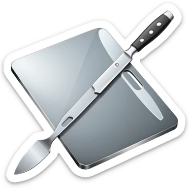 Palette paint knife sticker