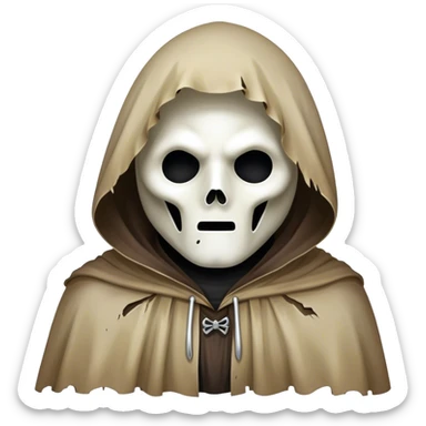 Ghost face billy sticker