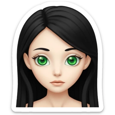 Pretty Alien Girl  sticker