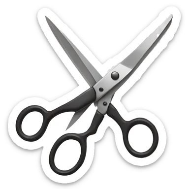 scissors sticker
