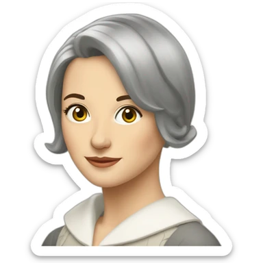 Johanna Rolland maire de Nantes sticker