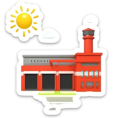 fire station sticker